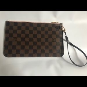 100% authentic Louis Vuitton wristlet